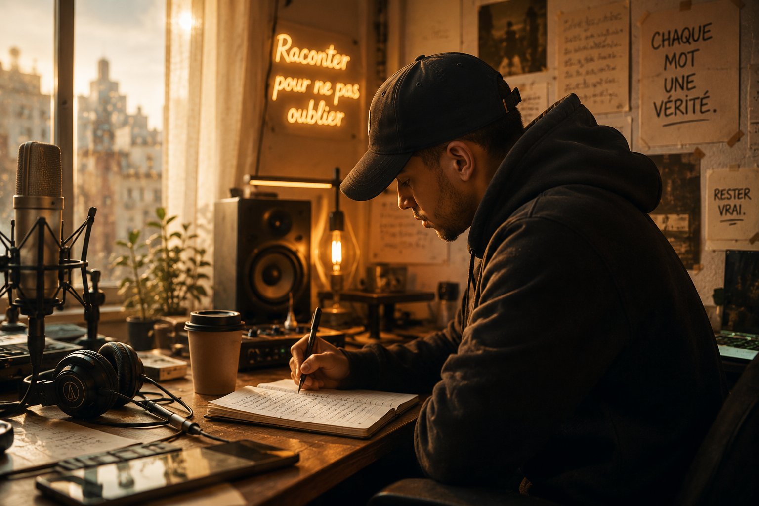 Rap émotionnel, père fils