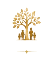 Symbole doré Famille