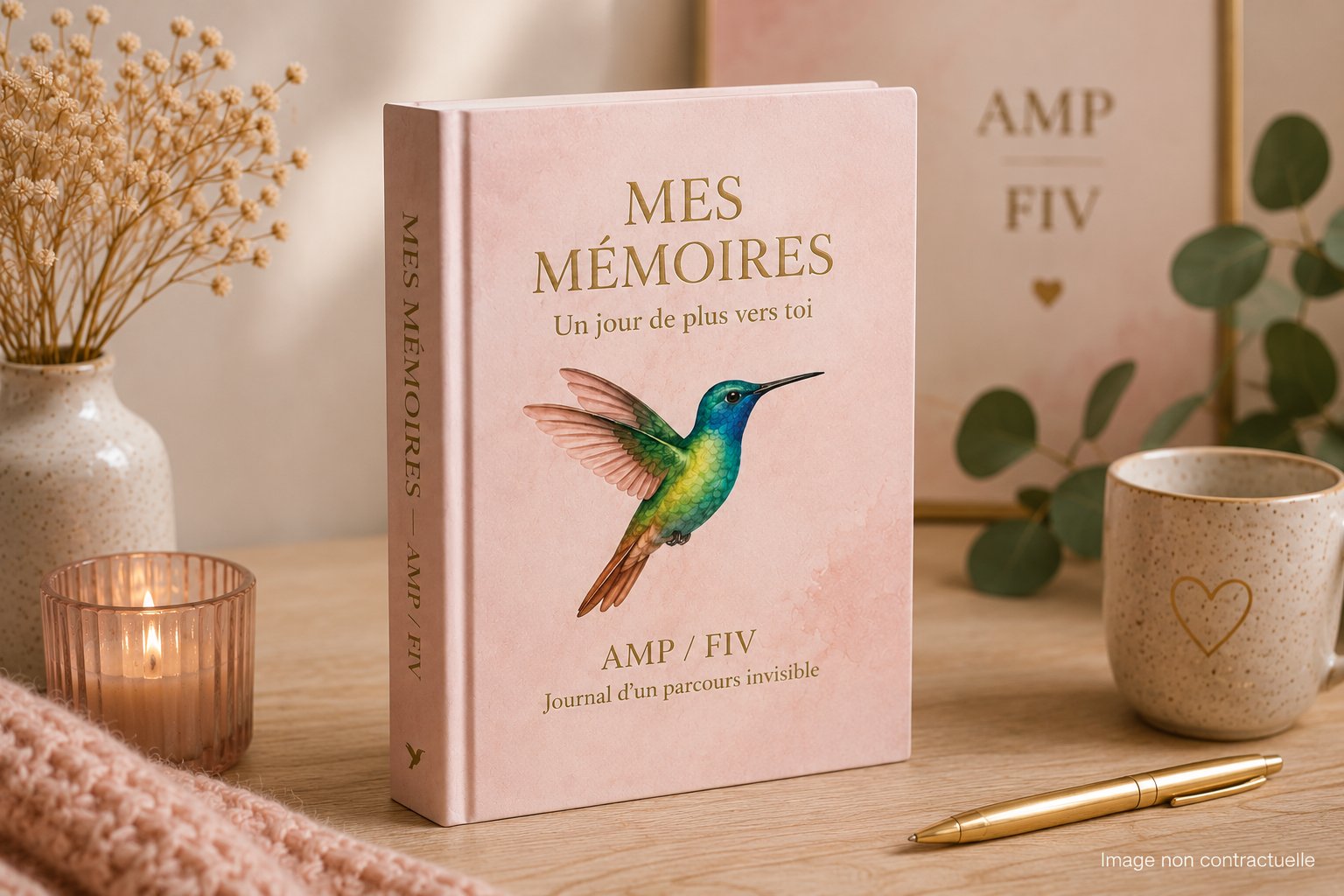 Mes Mémoires AMP/FIV, couverture face