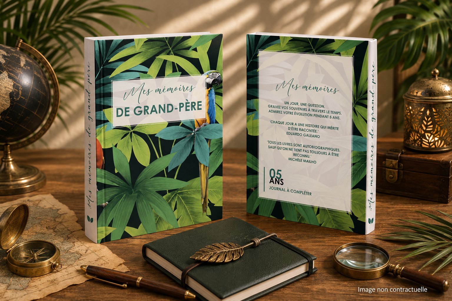 Mes mémoires de Grand-Père Tropical, mise en scène