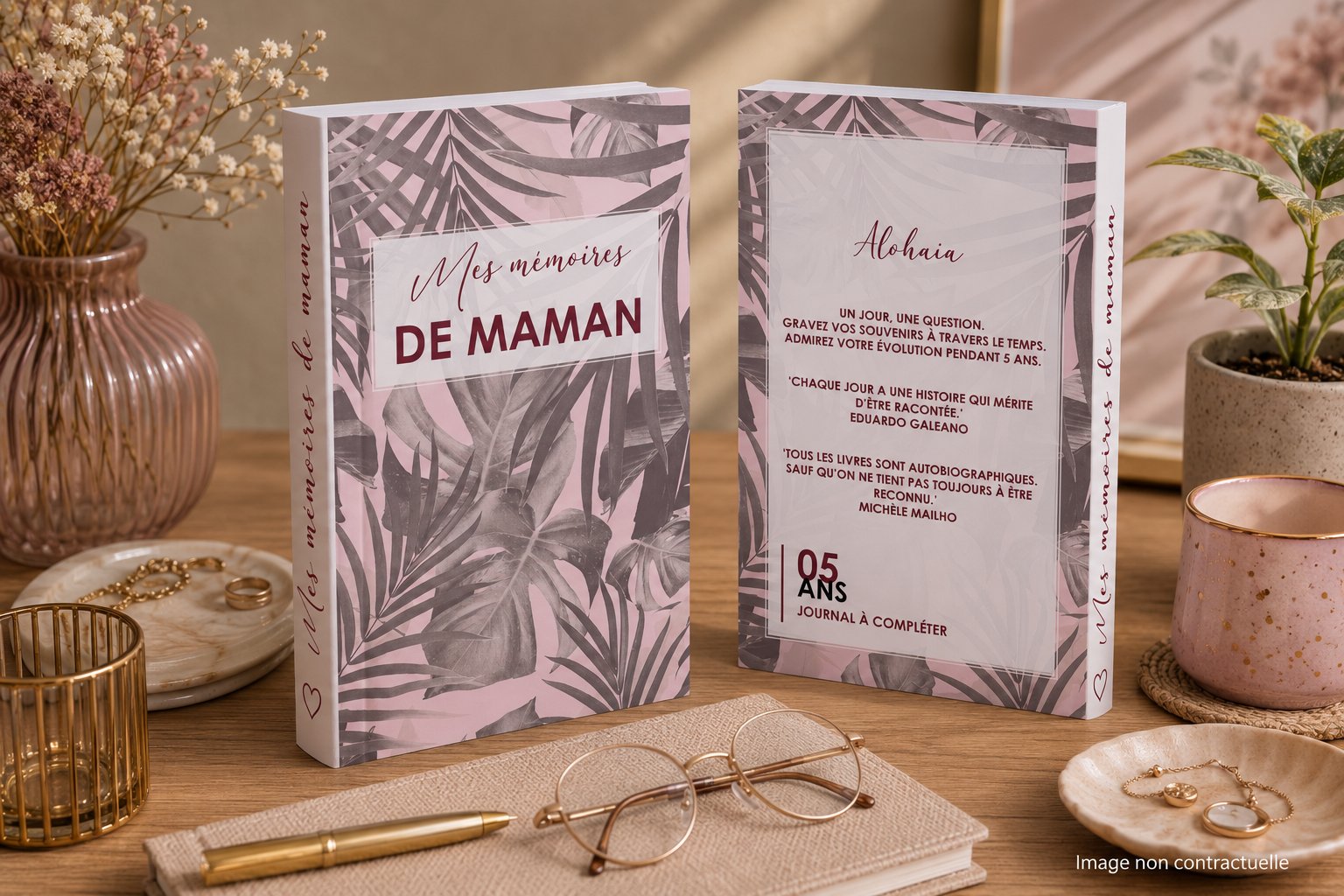 Mes mémoires de Maman Tropical rose, mise en scène
